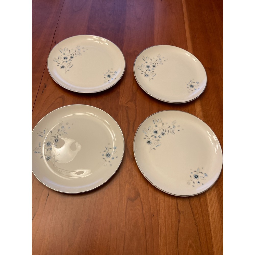MCM Vintage HOPE CHEST Rhapsody 8" Salad Plates set of 4. Vintage